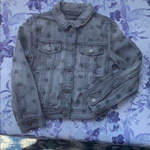 Gap kids denim printed jacket